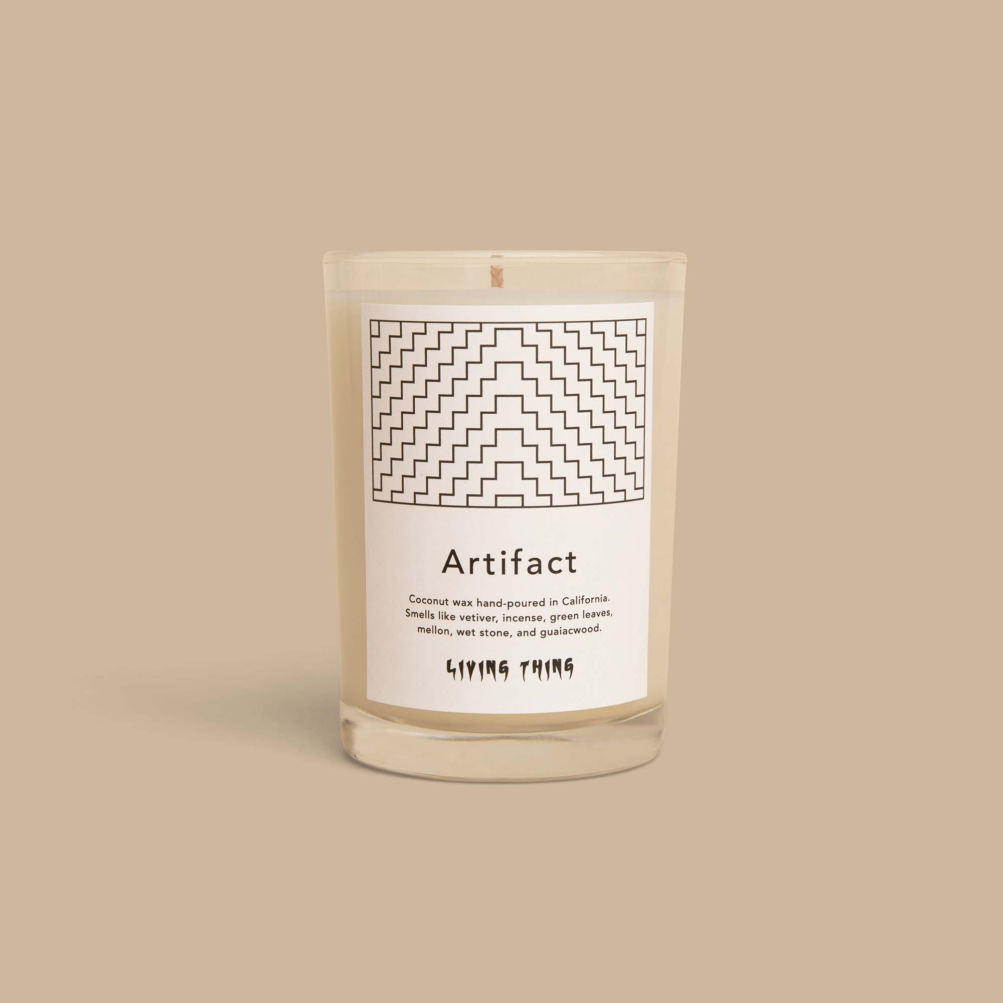 Artifact: Vetiver, Melon + Warm Woods Candle, photo 4 of 4