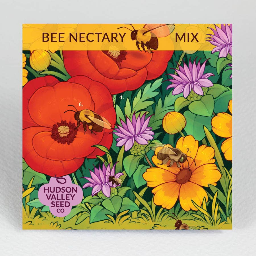 Bee Nectary Seed Mix, photo 1 of 2