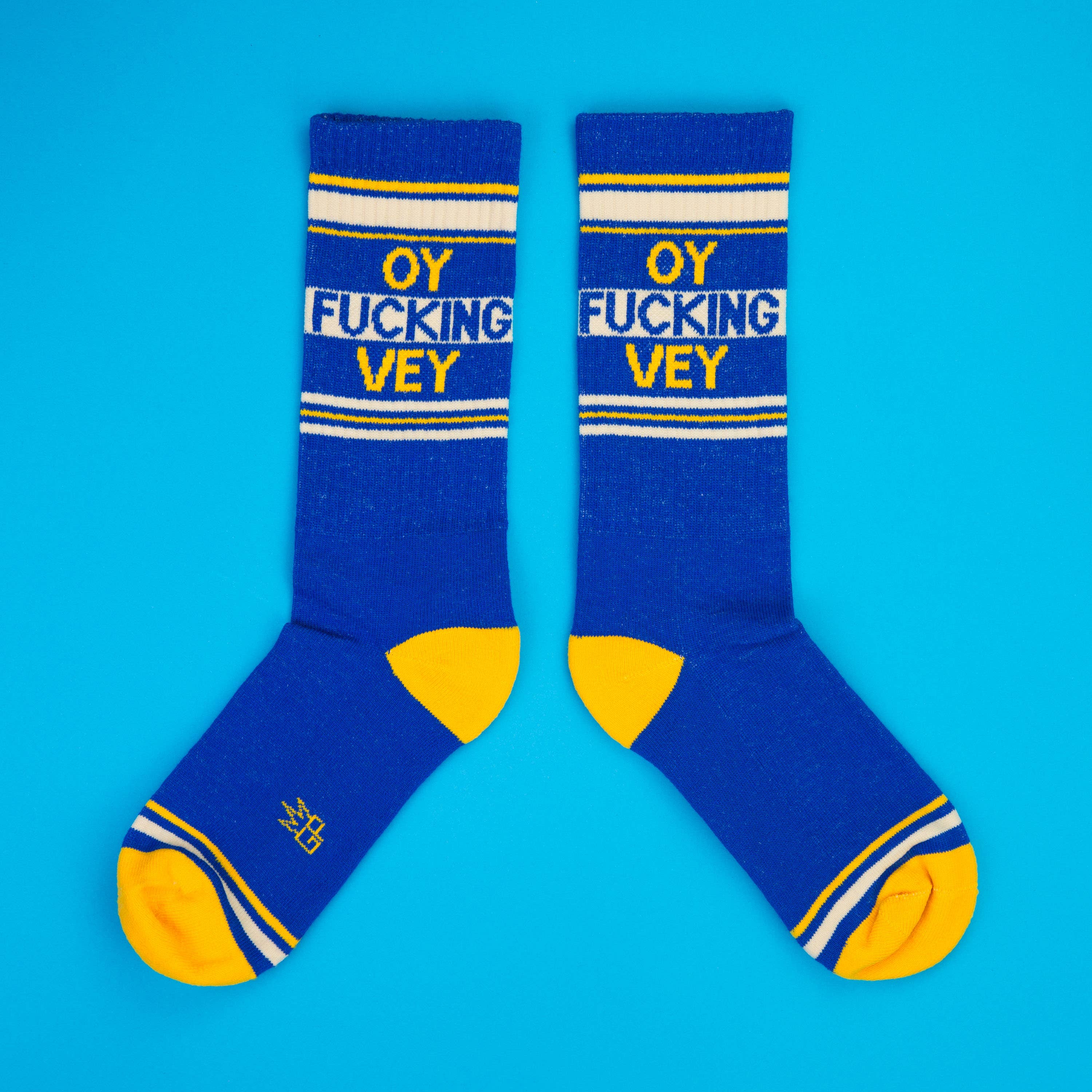 Oy Fucking Vey Gym Crew Socks, photo 5 of 6