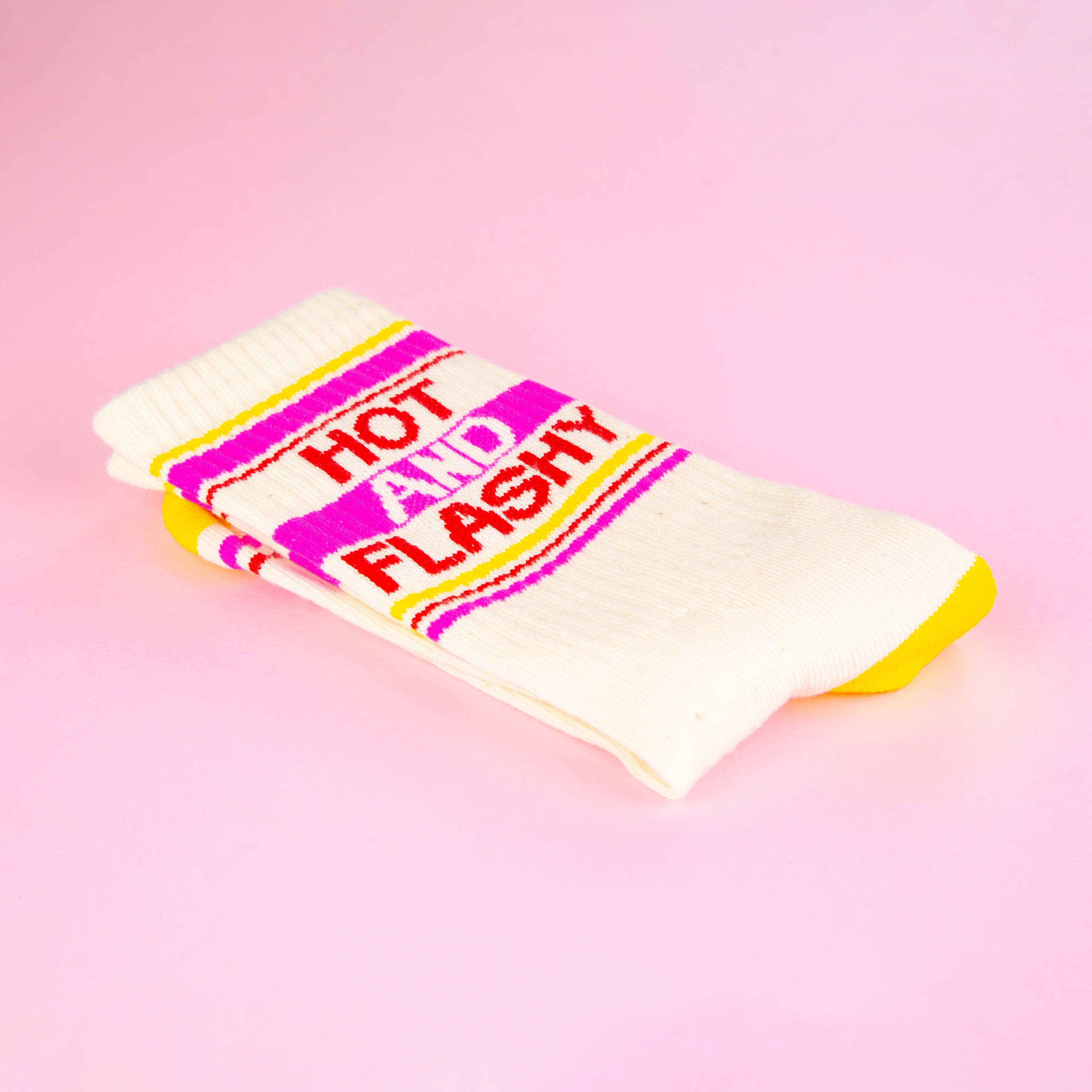 Hot and Flashy Gym Crew Socks, photo 6 of 6