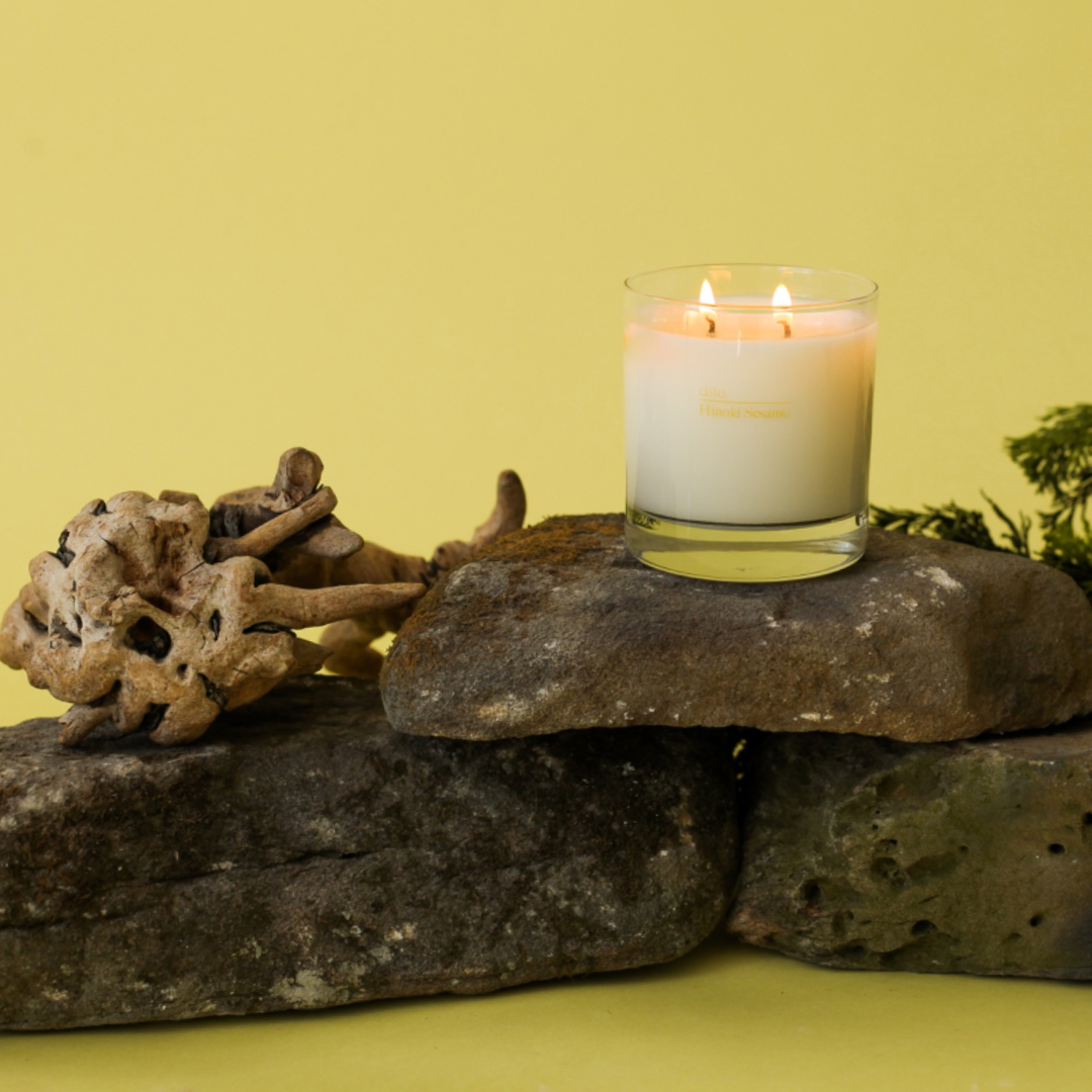 HINOKI SESAME CANDLE, photo 2 of 8