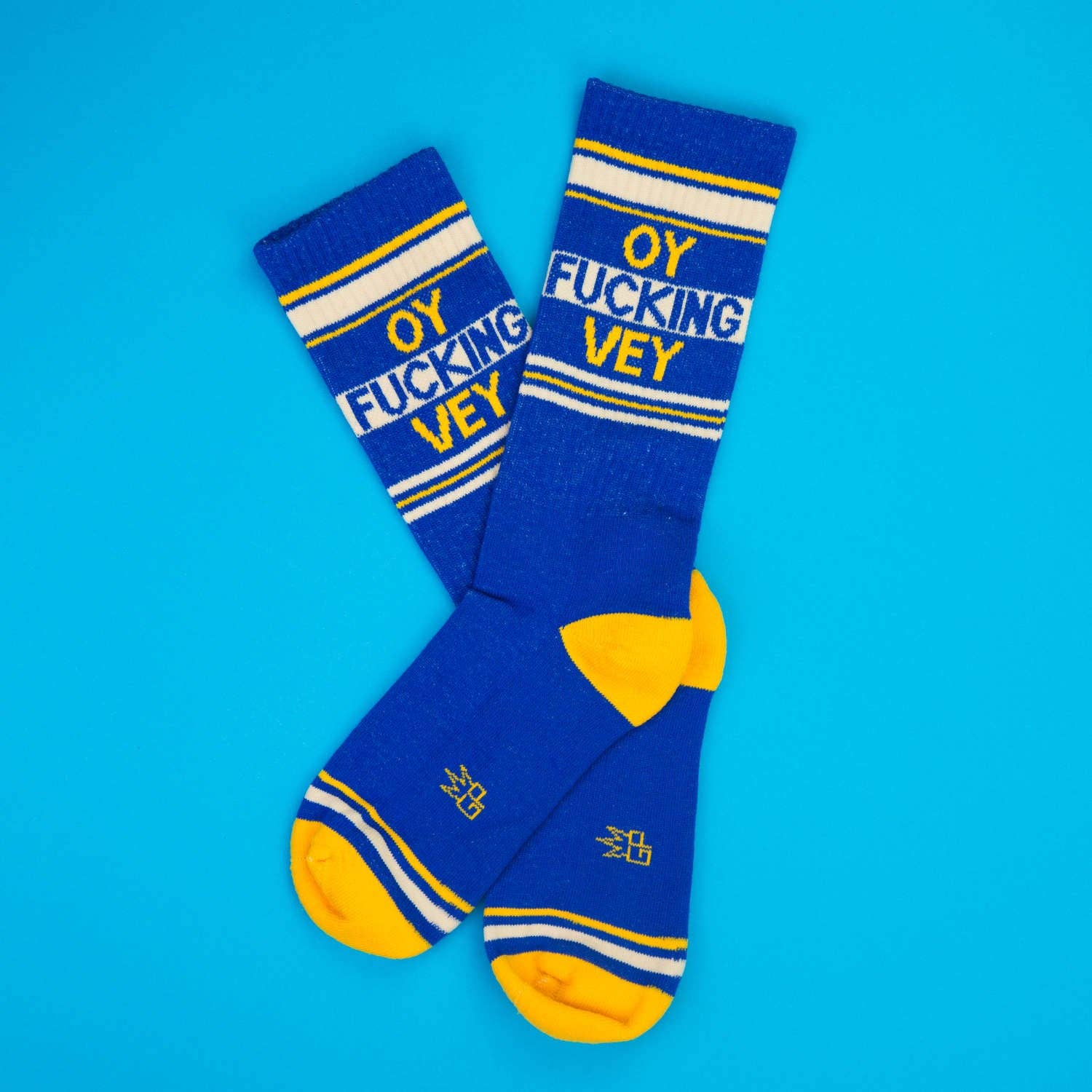 Oy Fucking Vey Gym Crew Socks, photo 2 of 6