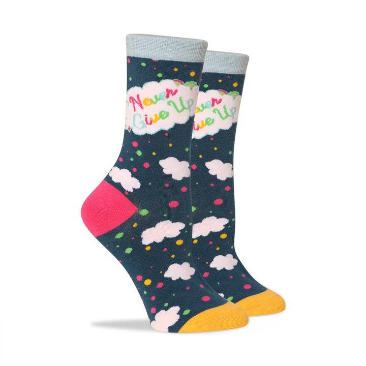 Never Give Up Women Socks