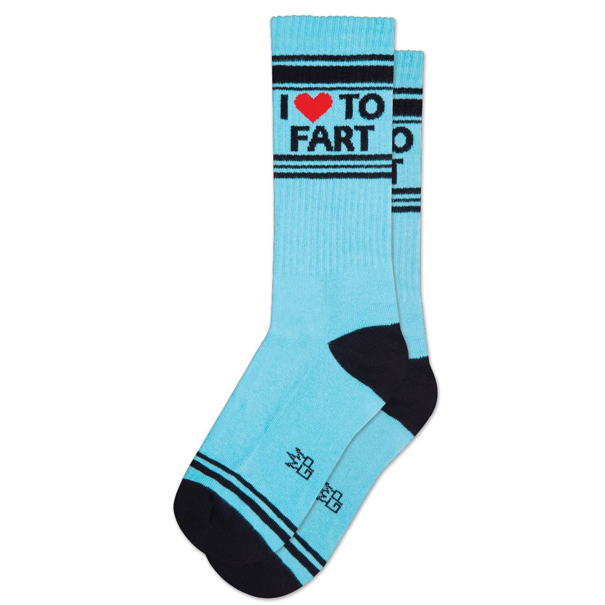 I ❤️ TO FART Gym Socks