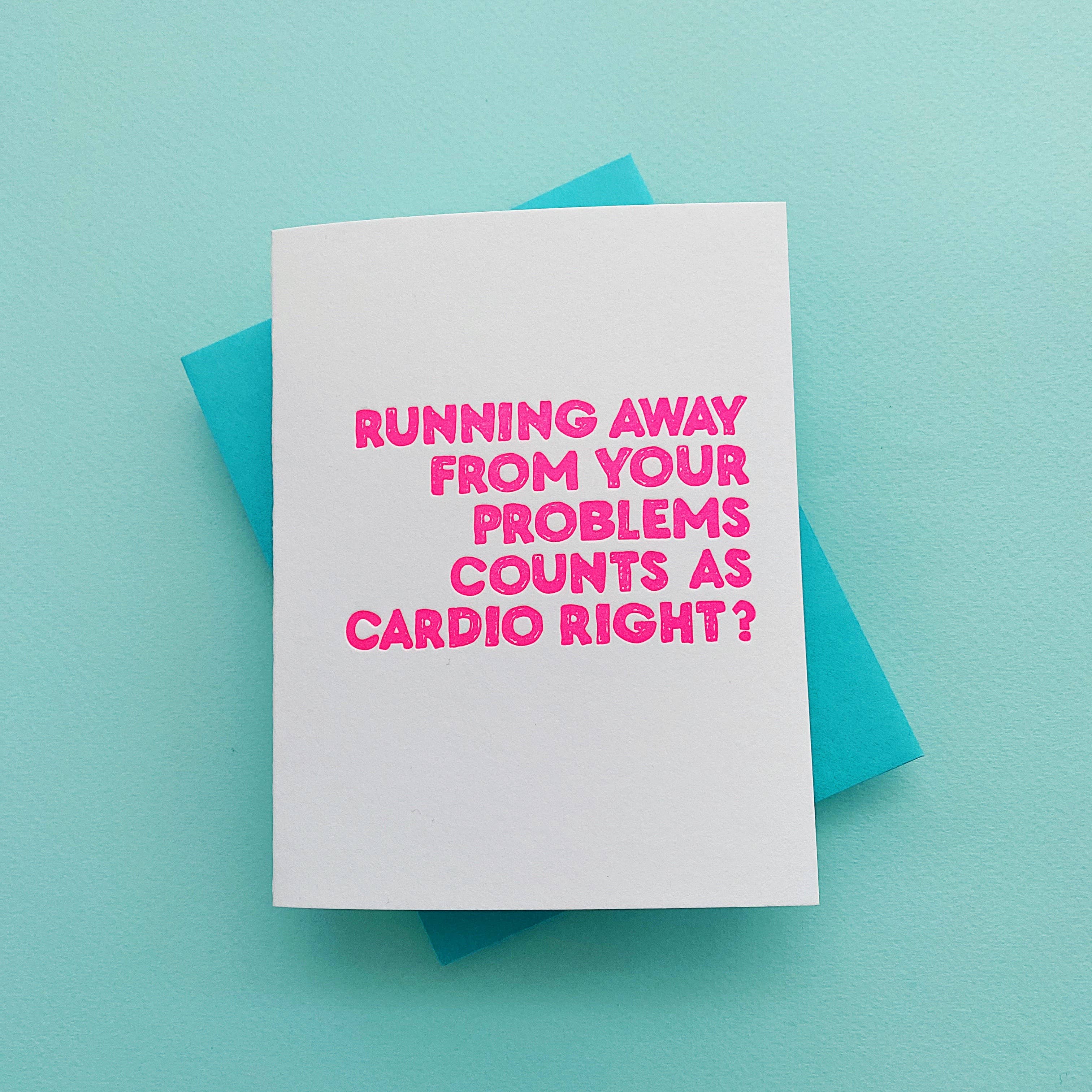 Running away from your problems