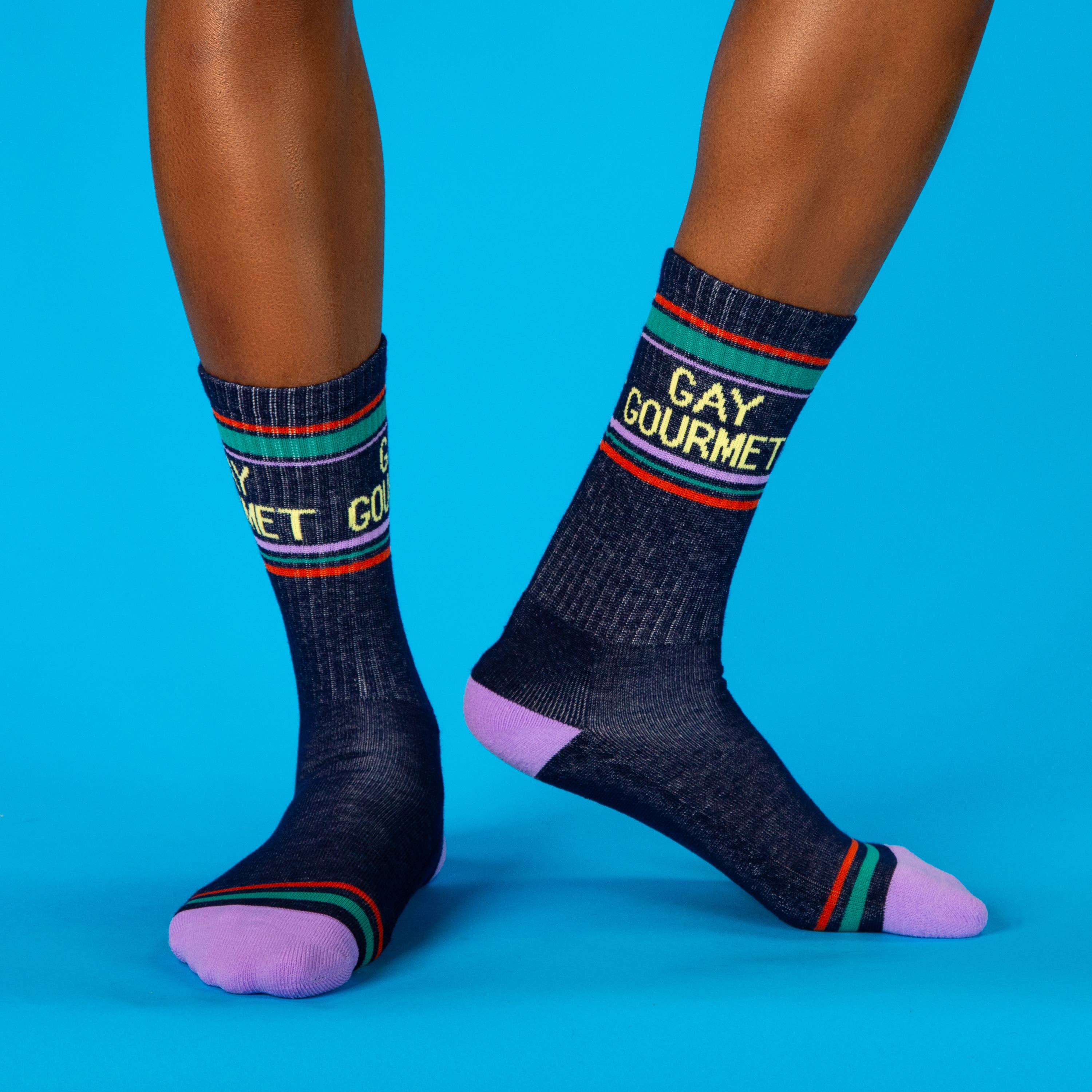 Gay Gourmet Gym Crew Socks, photo 7 of 8