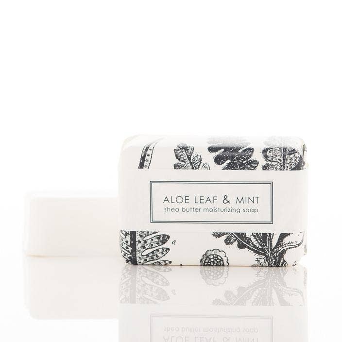 ALOE LEAF & MINT BATH BAR