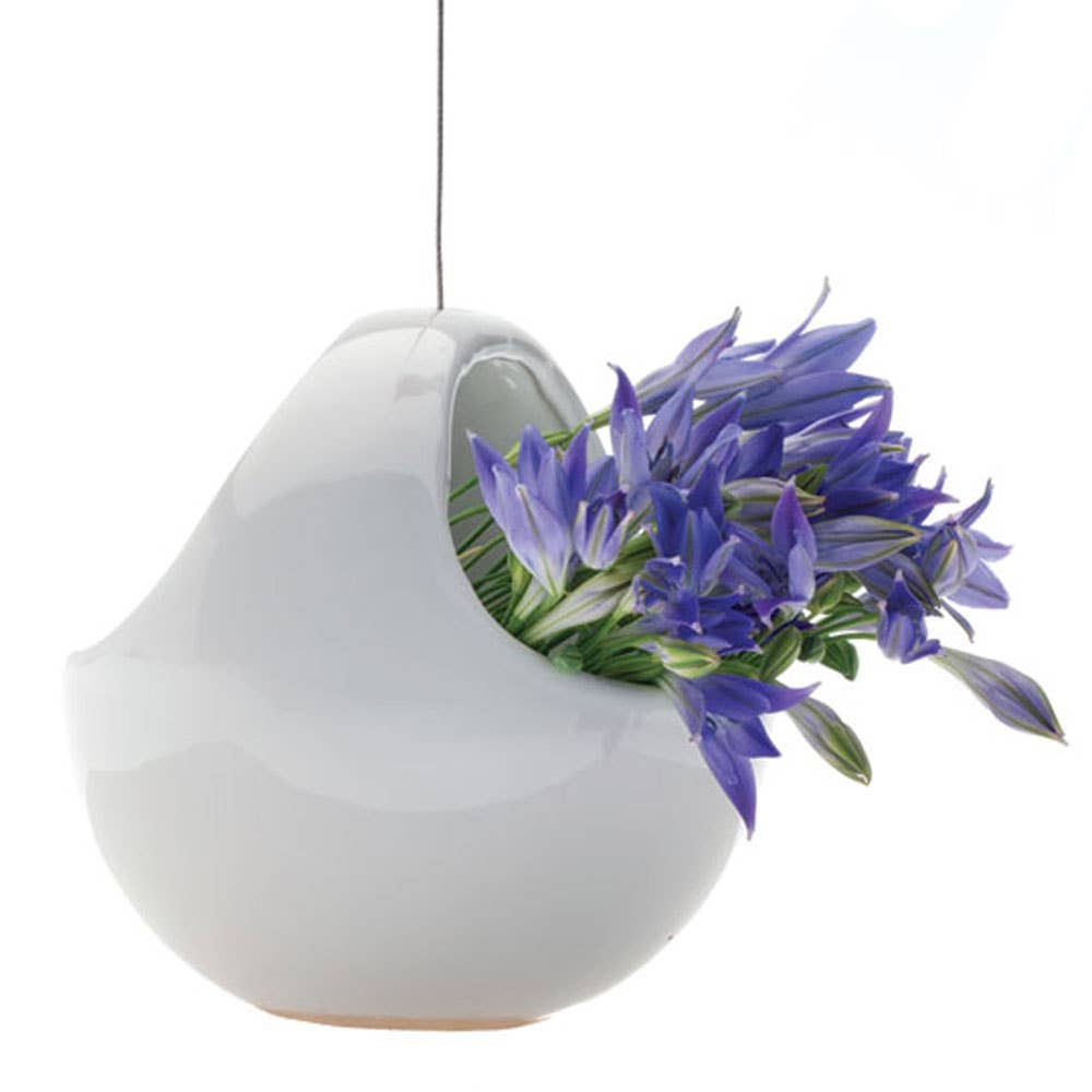 Hanging Planter For Succulents: Nest / Green Sheen, photo 5 of 8