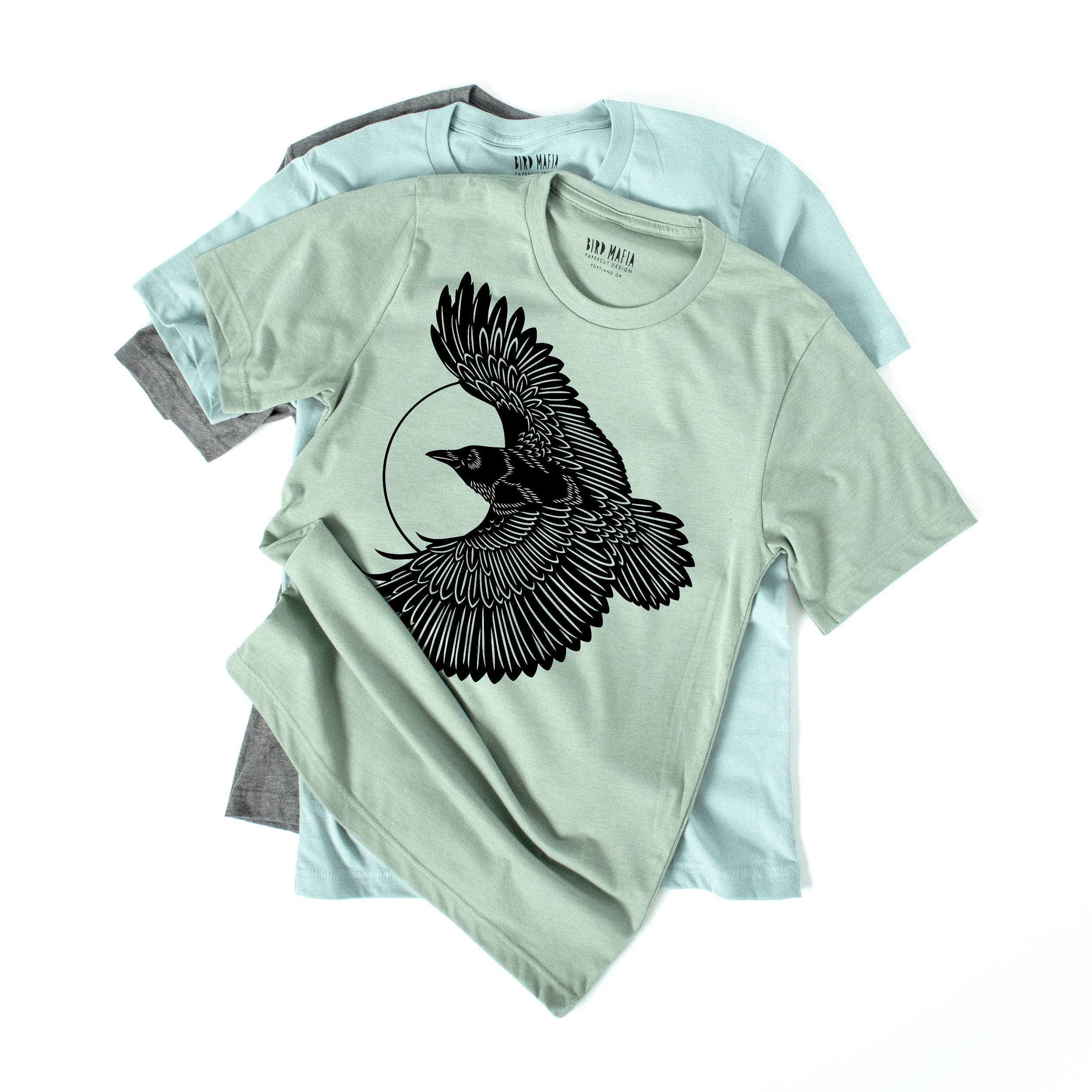 Crow t-shirt, photo 1 of 6
