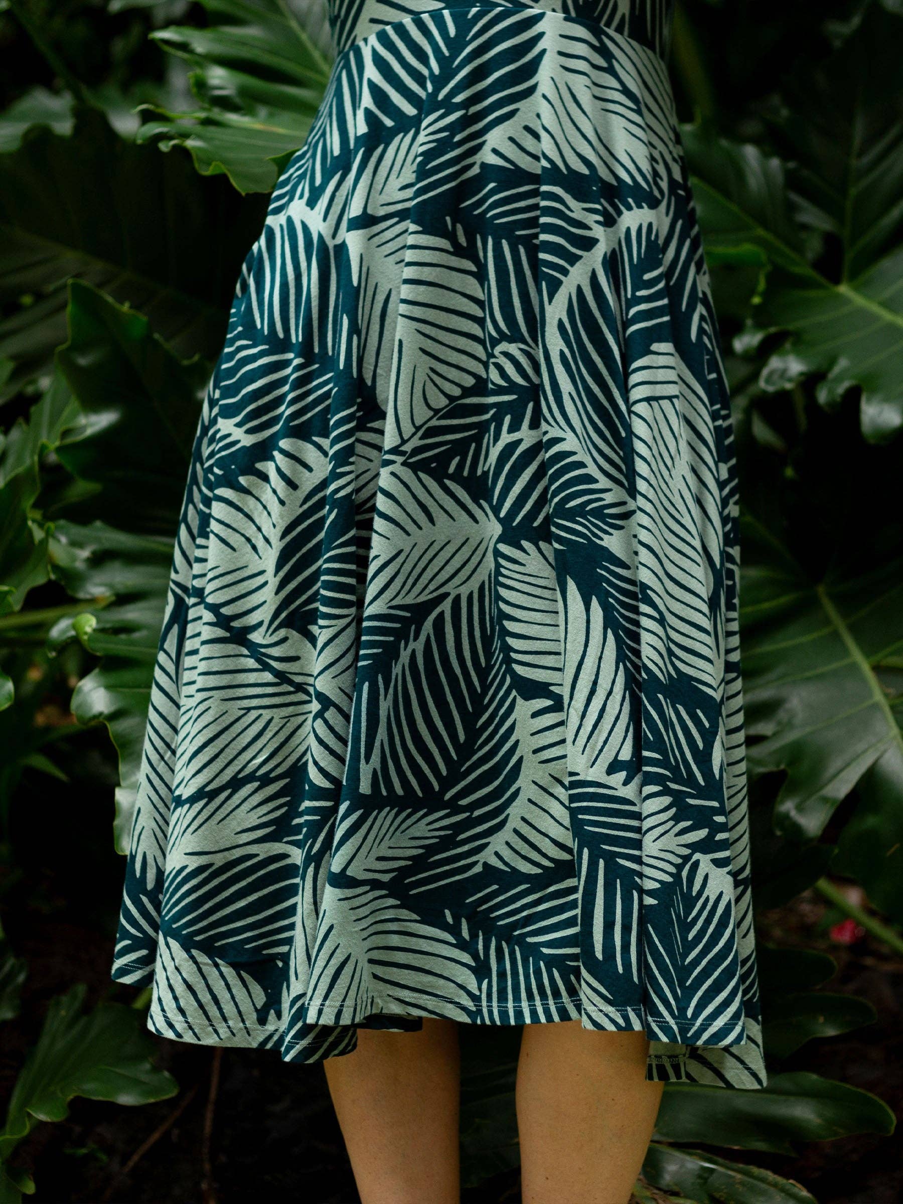Tropics Organic Midi Fit + Flare Dress, photo 7 of 8