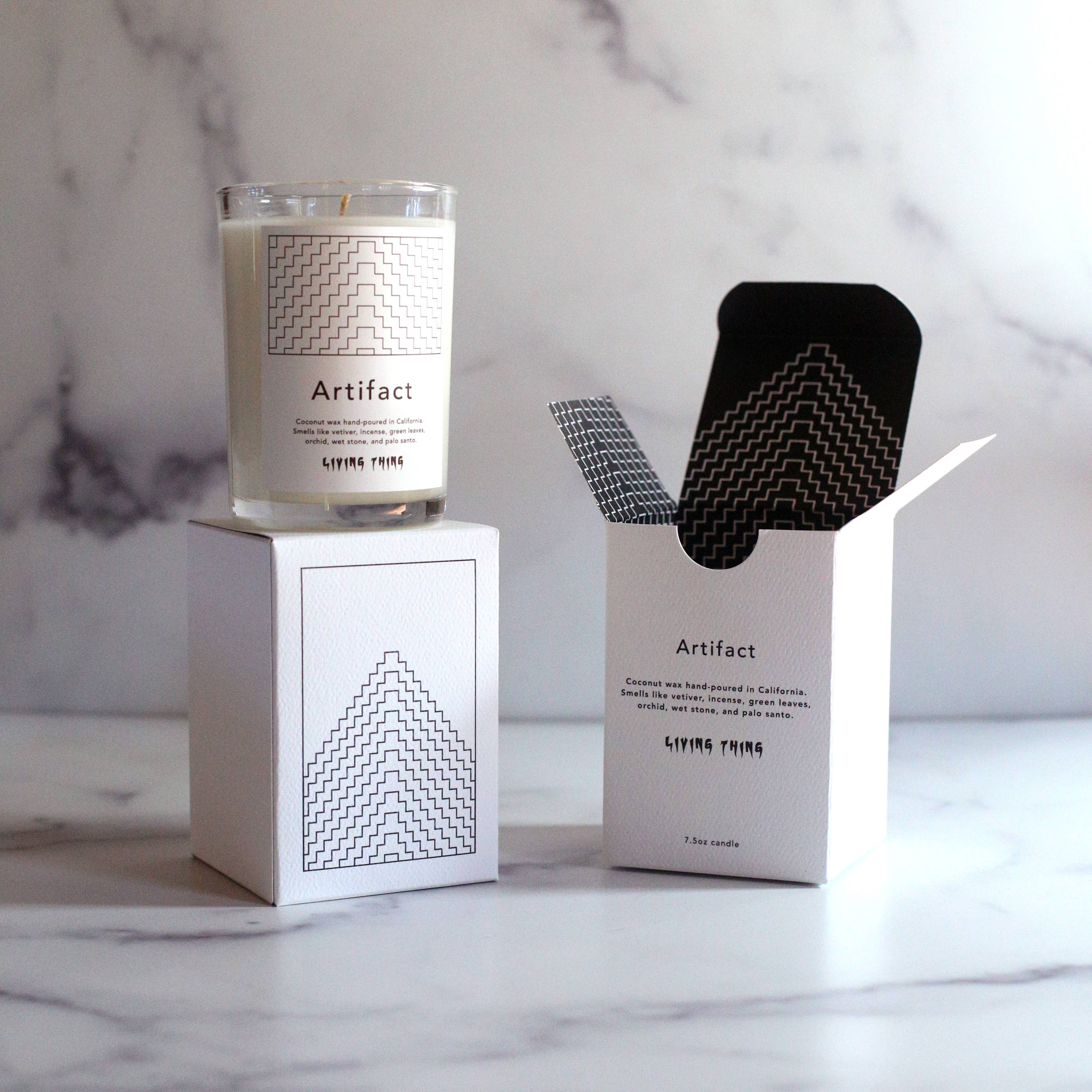 Artifact: Vetiver, Melon + Warm Woods Candle, photo 3 of 4