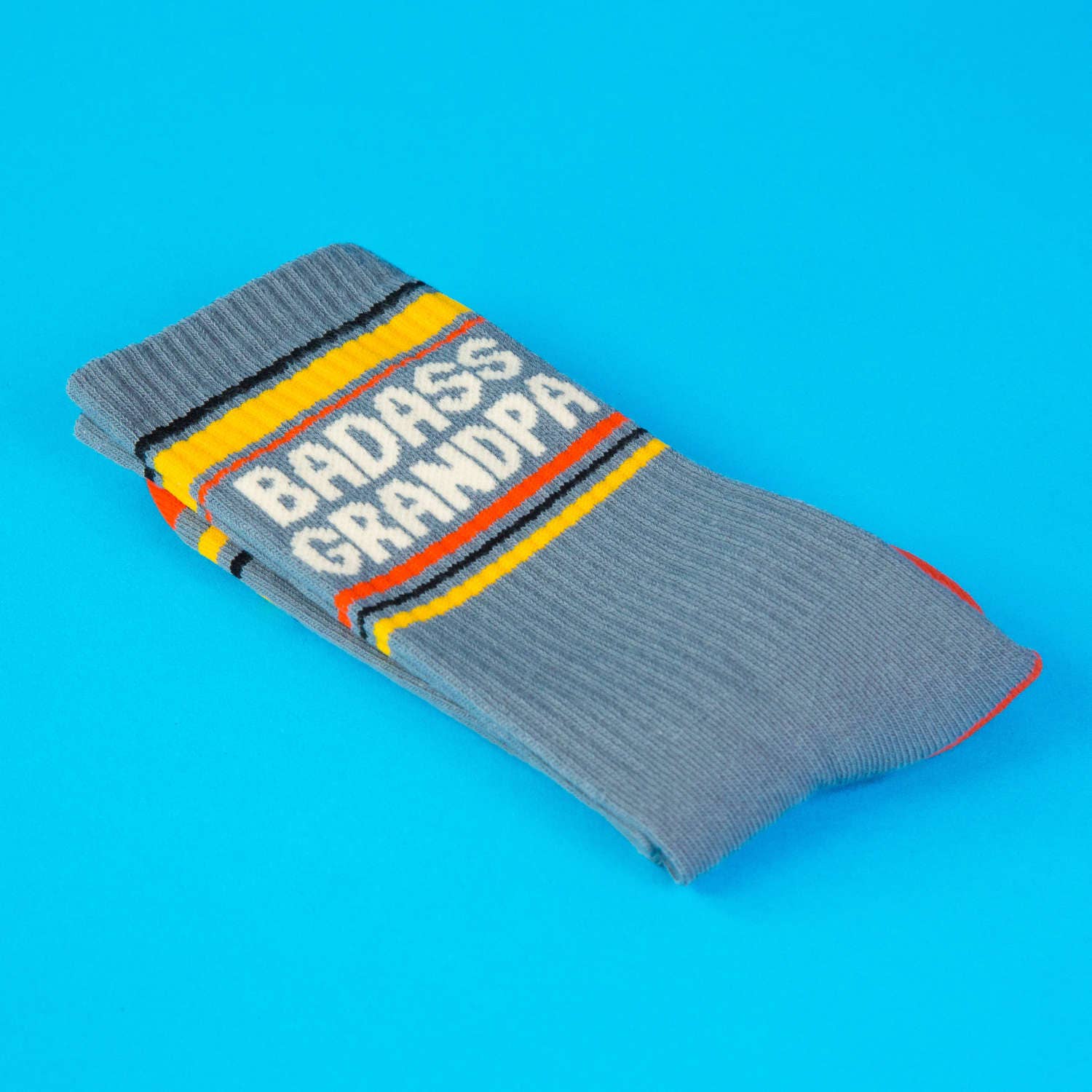 Badass Grandpa Gym Crew Socks, photo 6 of 6