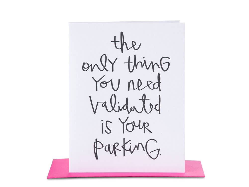Validated Parking